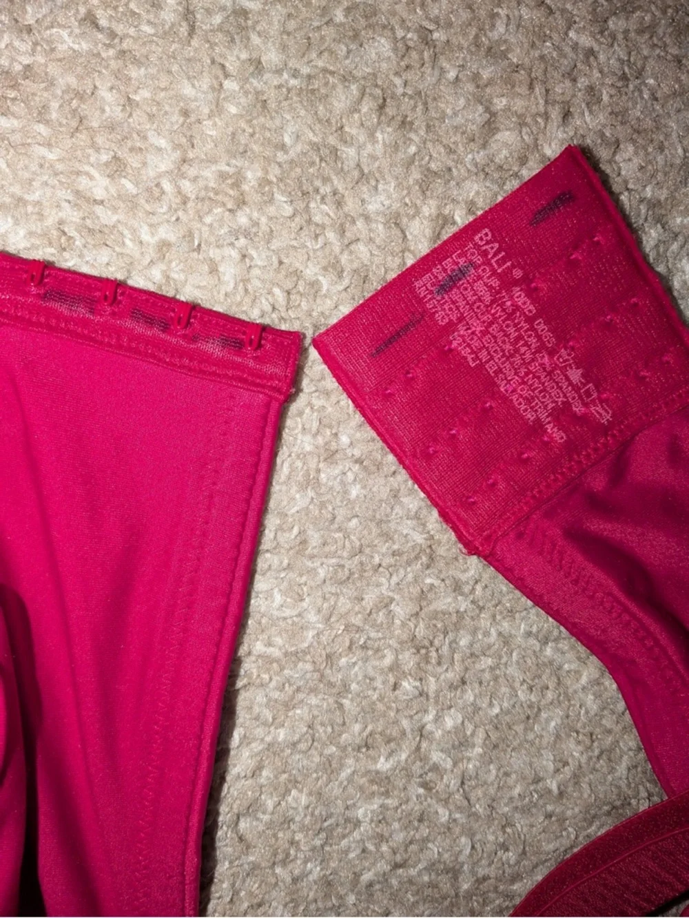 Bali Unlined Full Coverage Bra - Bright Pink
